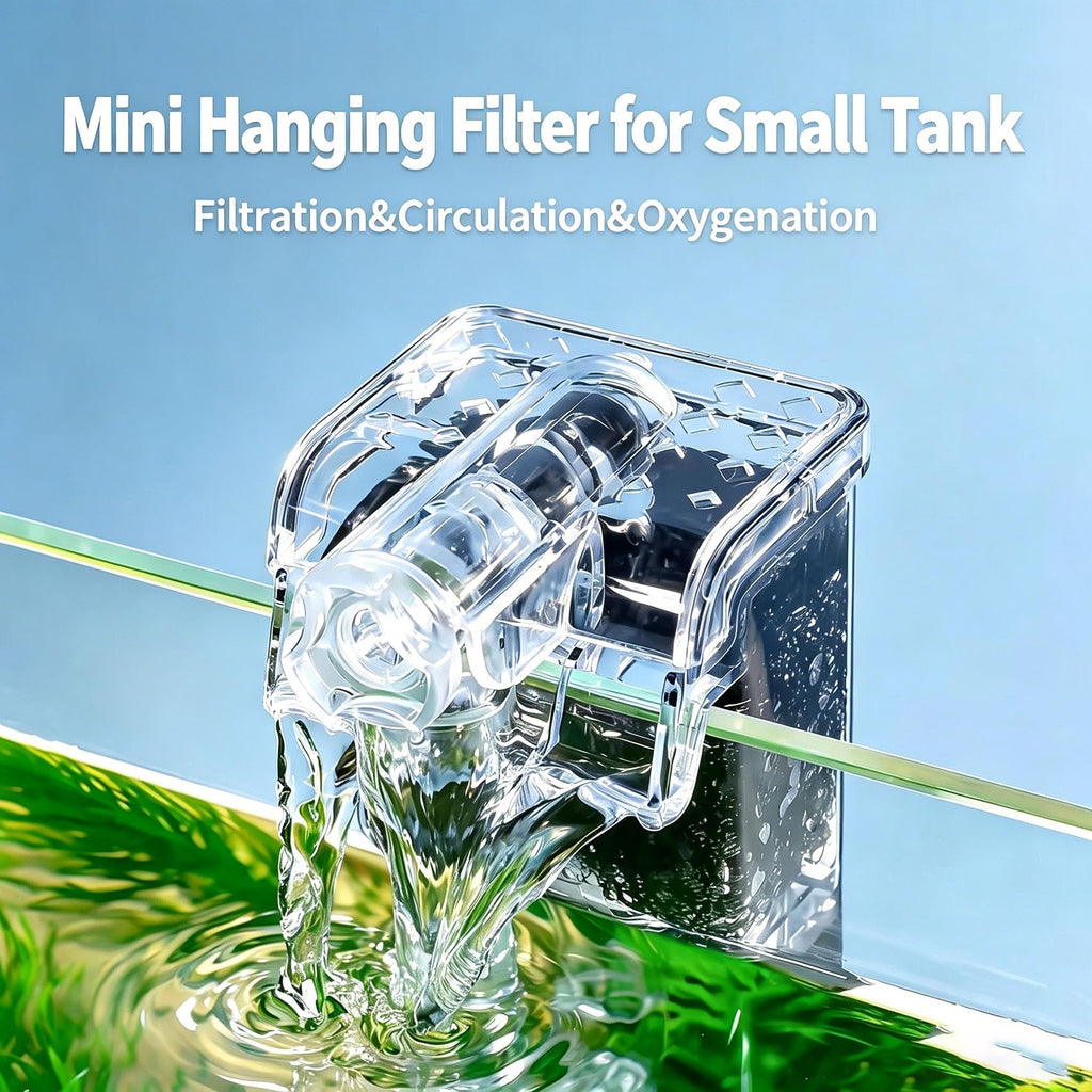 1 Gallon Half Moon Fish Tank G11098