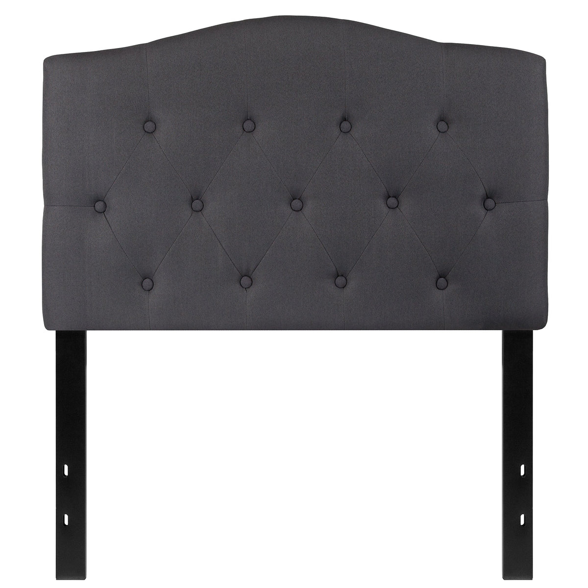 Twin Tufted Fabric Headboard L9235