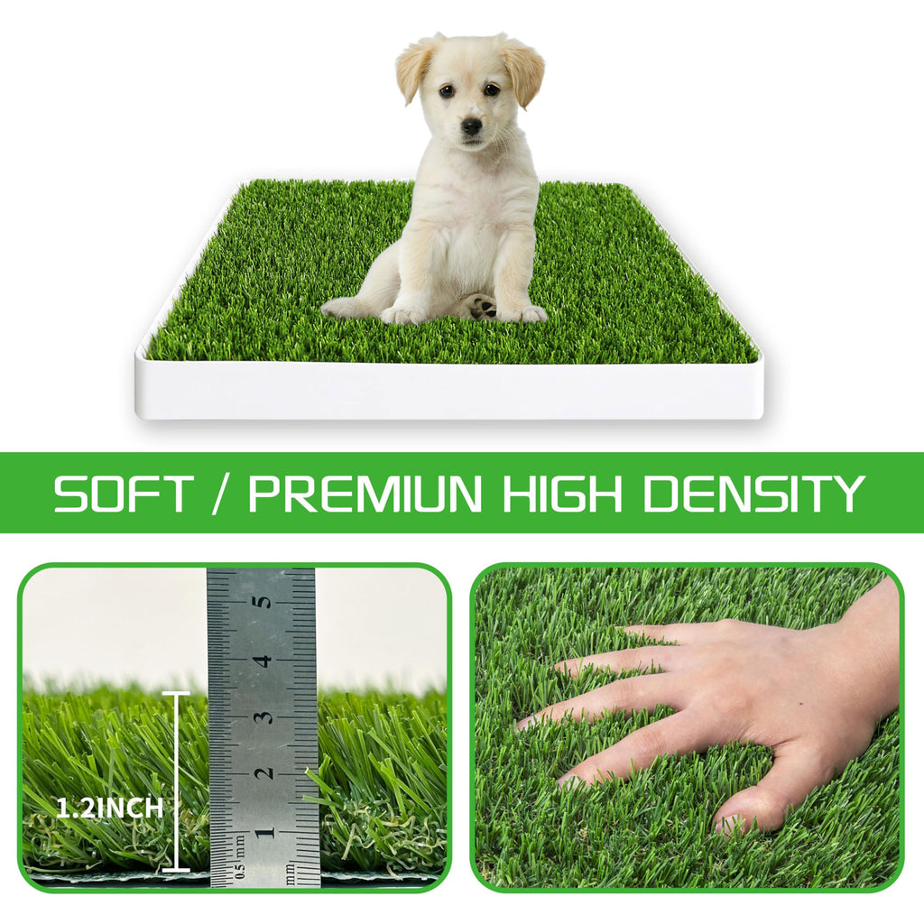 Indoor Fake Grass Pad with Tray N20057