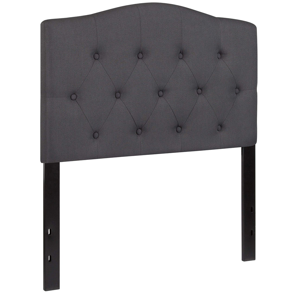 Twin Tufted Fabric Headboard L9235