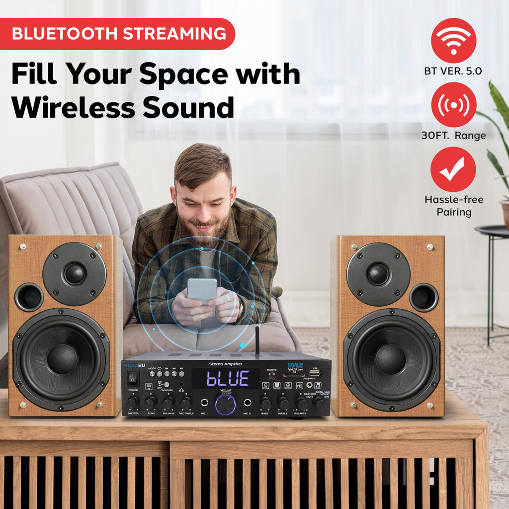 200W Multi-Channel Home Stereo Amplifier P5458