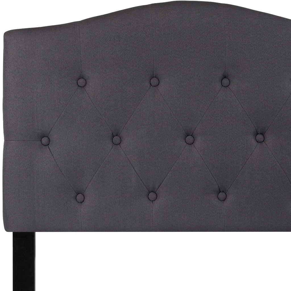 Twin Tufted Fabric Headboard L9235